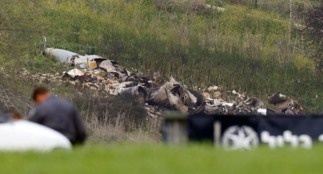 crash-F16-israelien